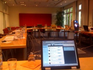 Seminarpausen gab es auch! Zum Twittern natürlich. Seminarpause gab es auch!
