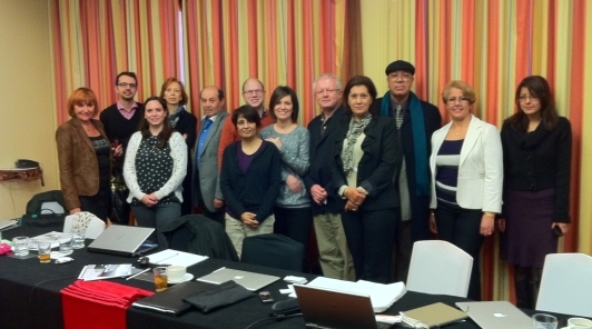 Gruppenbild mit Damen